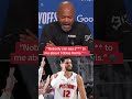 Pistons HC J.B. Bickerstaff showing love to Tobi after his 30-PT performance in Game 7 👏