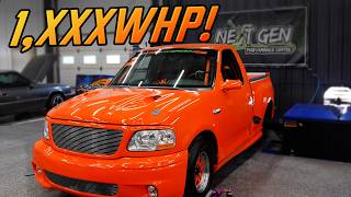 Coyote Swapped Ford Lightning On The Dyno Tuned By Kevin Macdonald