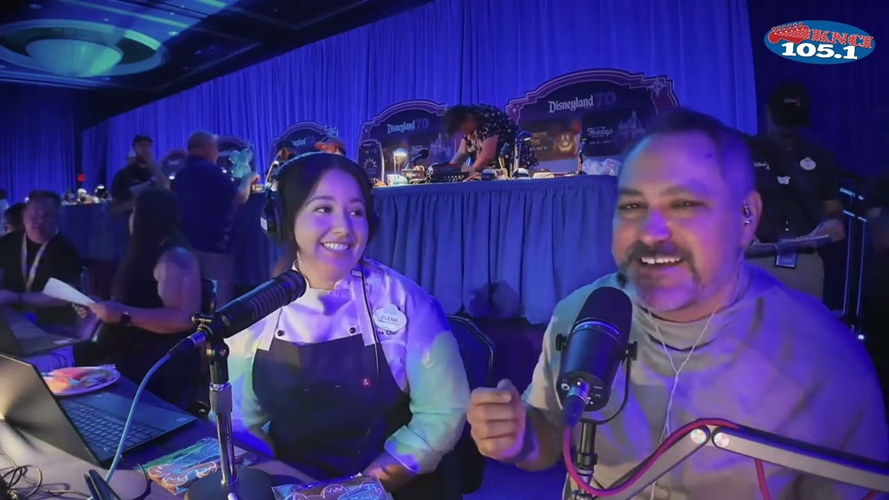 Jared Marshall with Elena Aranda - Disneyland Resort Chef