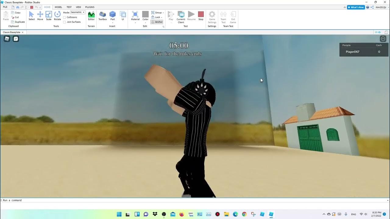 How to make squid game in roblox - YouTube
