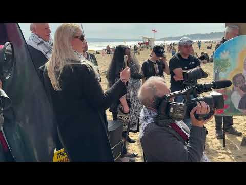 Easter in Exile: a multi-faith vigil for Gaza held in Bournemouth on Holy Saturday 2025. 4th video.