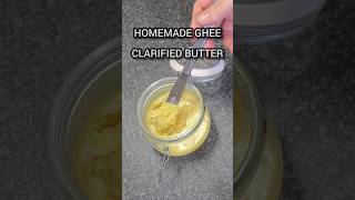Homemade 1 ingredient Ghee/clarified butter #homemade #ghee #clarified #butter #1ingredient
