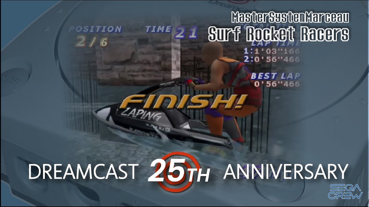 Dreamcast 25th Anniversary: Surf Rocket Racers (Any%) by MasterSystemMarceau