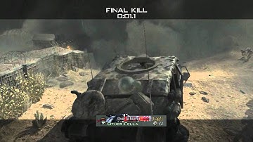 MW3, 4 Cooked Frag Kill Cam