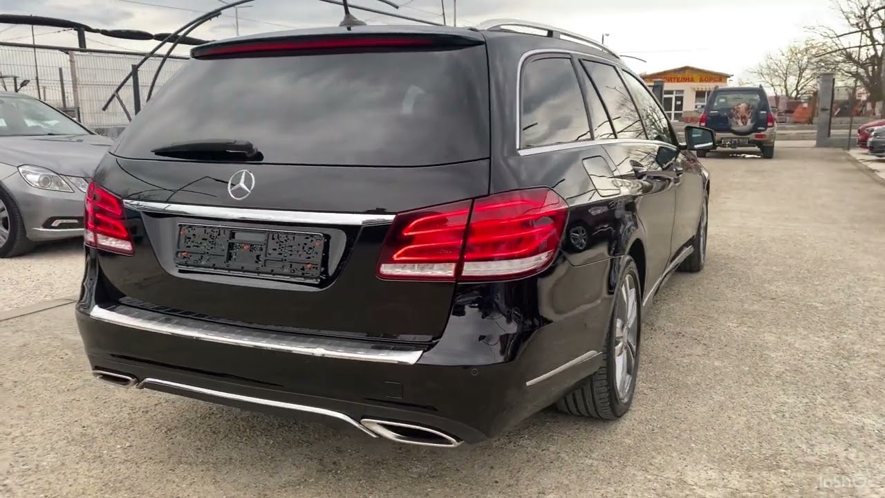 Mercedes E 220 BLUETEC/  9G- TRONIC / FACELIFT 