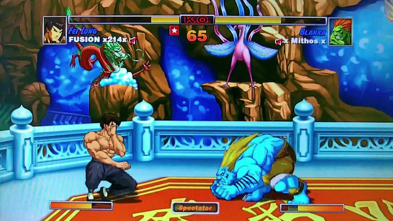 Fusion x214x (Fei Long) vs x Mithos x (Blanka) 1080p SSF2THDR 9-11-2011 SF1
