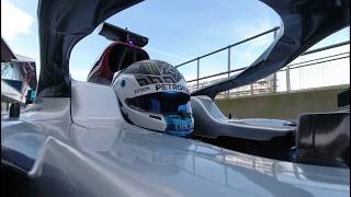 El temido Mercedes W11, en pista en Silverstone