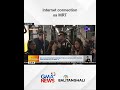 Internet connection sa MRT | Balitanghali