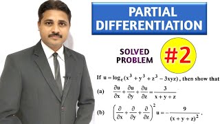 PARTIAL DIFFERENTIATION MULTIVARIABLE CALCULUS LECTURE 2 IN HINDI @TIKLESACADEMY
