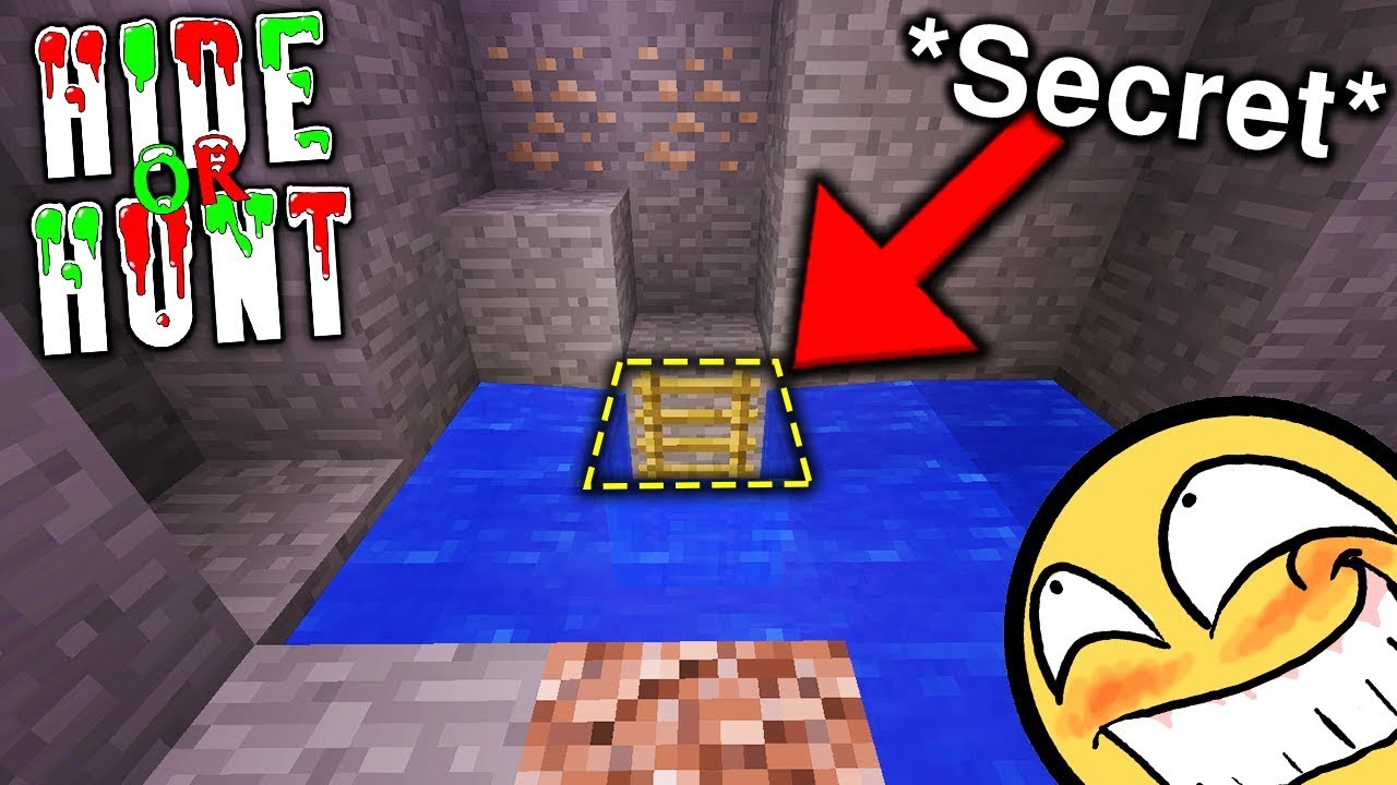 We rushed into their SECRET Minecraft base! - Hide or Hunt #5