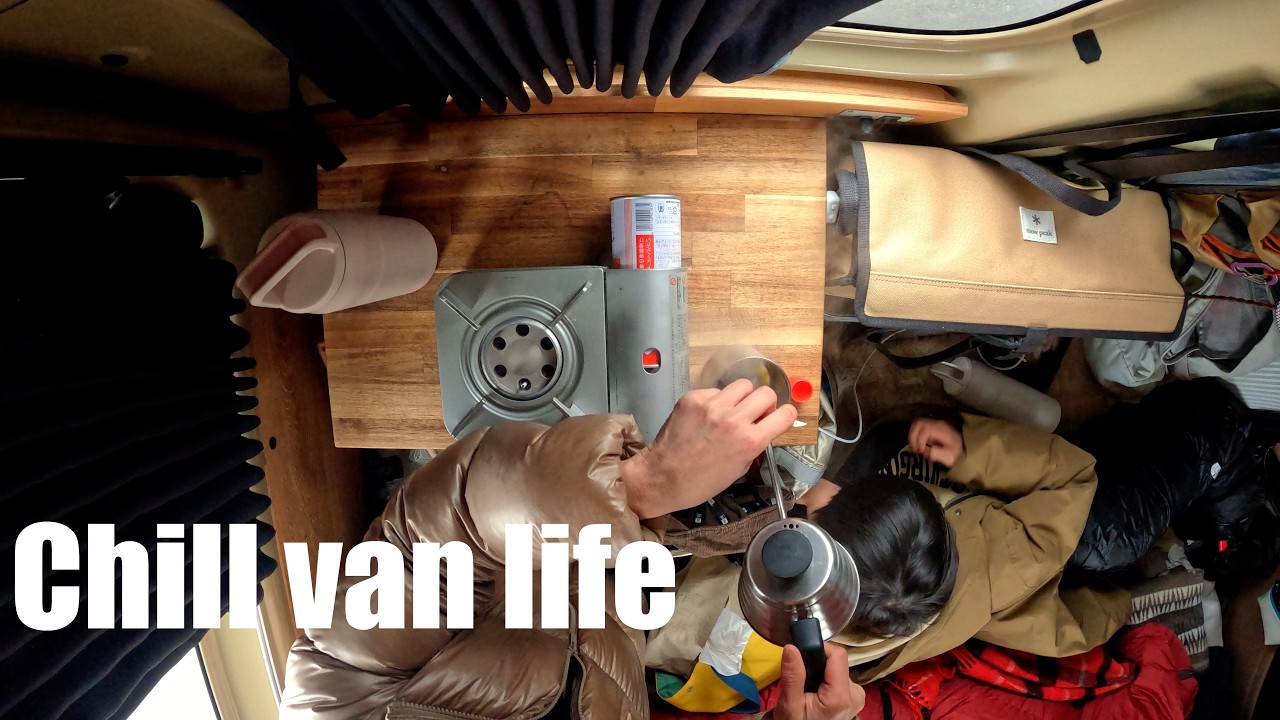 【車中泊女子】北海道観光！阿寒町を軽バンで巡る【子供と旅】