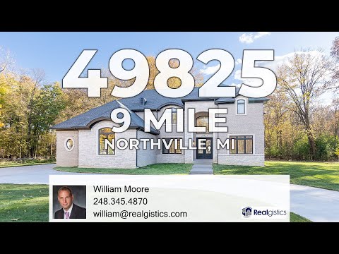 49825 9 Mile Road, Northville, MI home video tour