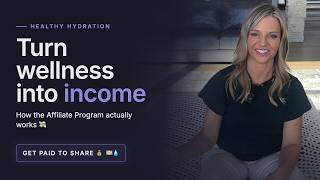 Turn Wellness Into Income: How the Healthy Hydration Affiliate Program Works 💧⚡