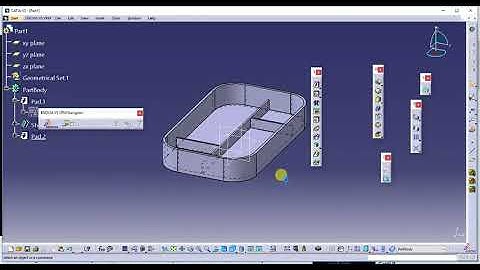 How to make soap case in catia tutorial