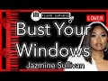 Bust Your Windows LOWER 3 Jazmine Sullivan Piano Karaoke Instrumental mp3