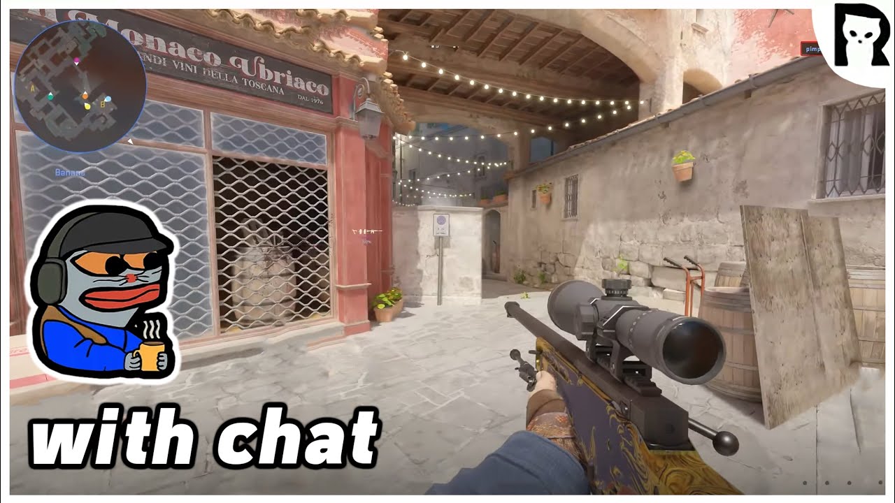 Lirik plays Counter-Strike 2 | Climbing The Ranked Ladder - YouTube