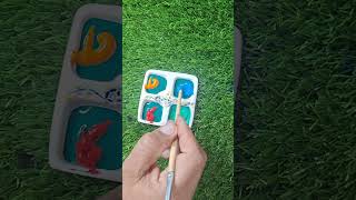 “Acrylic Color Mixing!”#colors#colorpalette#acrylicpouring