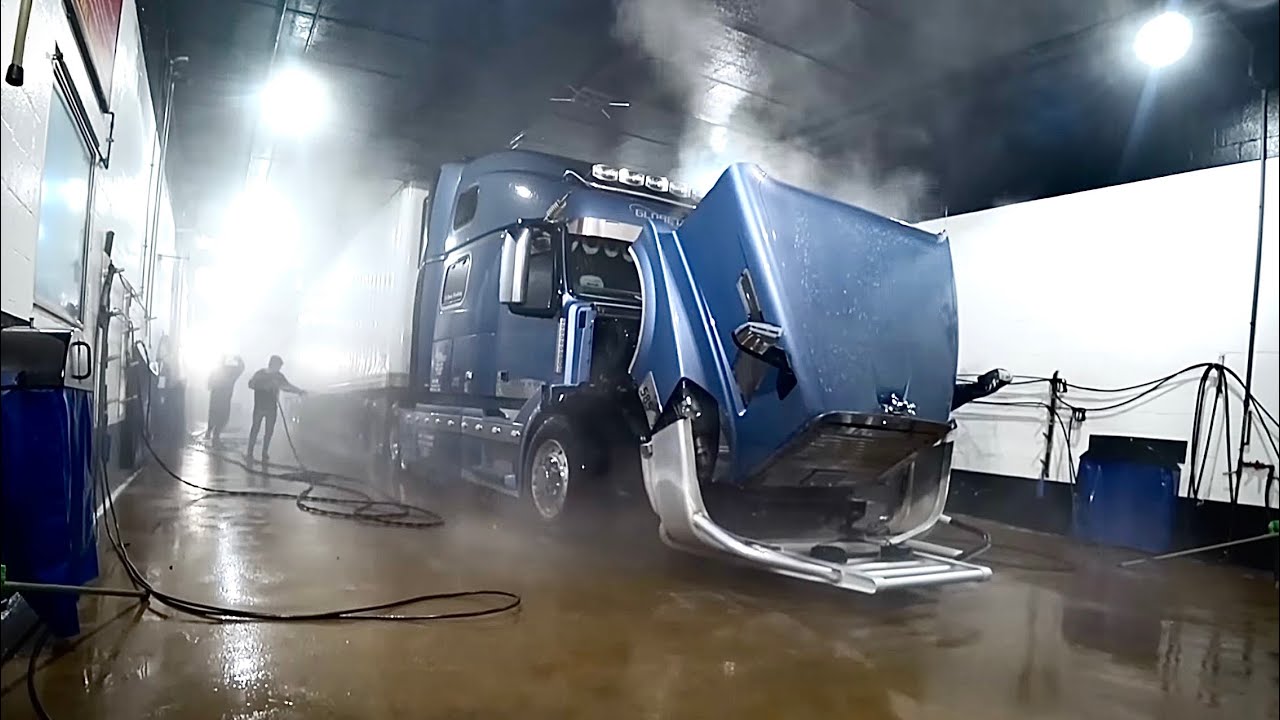 Дальнобой США.. Рабочие будни…