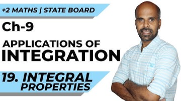 +2 | integral properties | Applications of INTEGRATION | Class 12 | State Board | ram maths