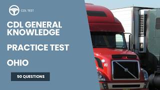 Ohio CDL General Knowledge Test - 50 Questions - 2026