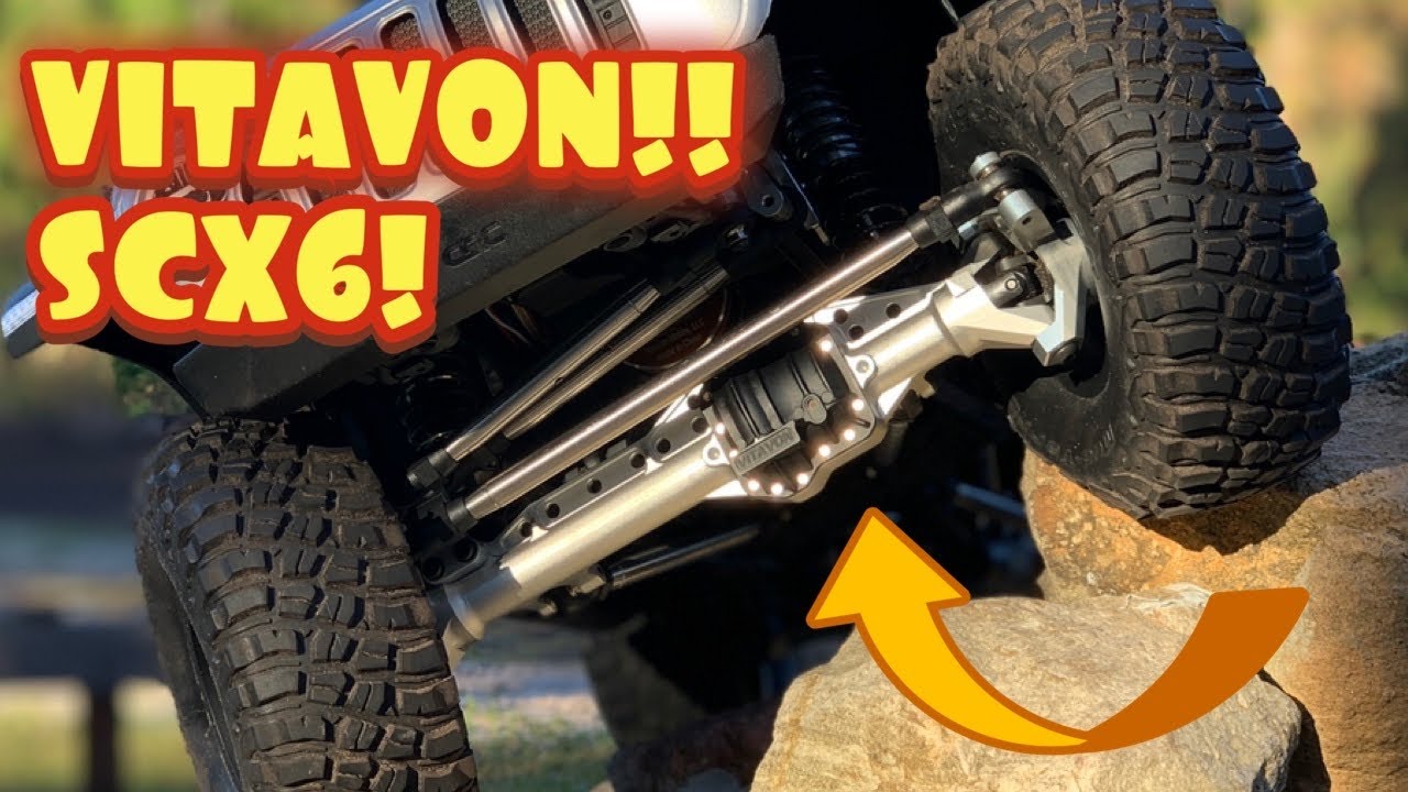 VITAVON Axle Housings and Shock Mounts SCX6!!