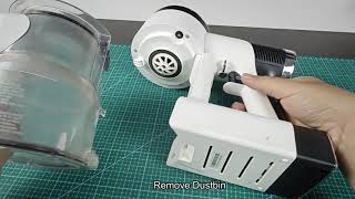How to Empty and Remove Tineco Vacuum Dustbin
