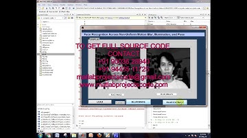 Matlab code for Face recognition across non-uniform motion blur, illumination and pose.