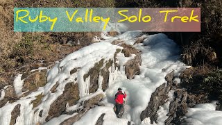 Solo Trek to Ruby Valley | 3rd Jan – 7th Jan 2025 | Hidden Gem in Nepal 🇳🇵