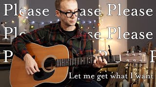 Please Please Please Let Me Get What I Want By The Smiths - Guitar Lesson
