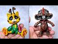 Making Poppy Playtime 5 - Cat-Bee Experiment &amp; Unnamed Plush Experiment Sculptures Timelapse