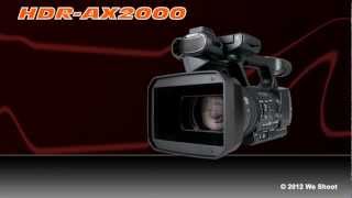 HDR-AX2000 Video Camera