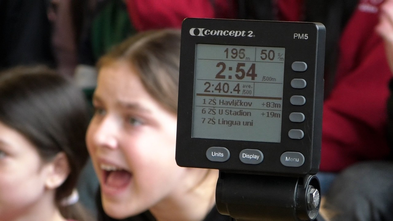 LITOMĚŘICE: Litoměřické školy poměřily síly na veslařských trenažerech