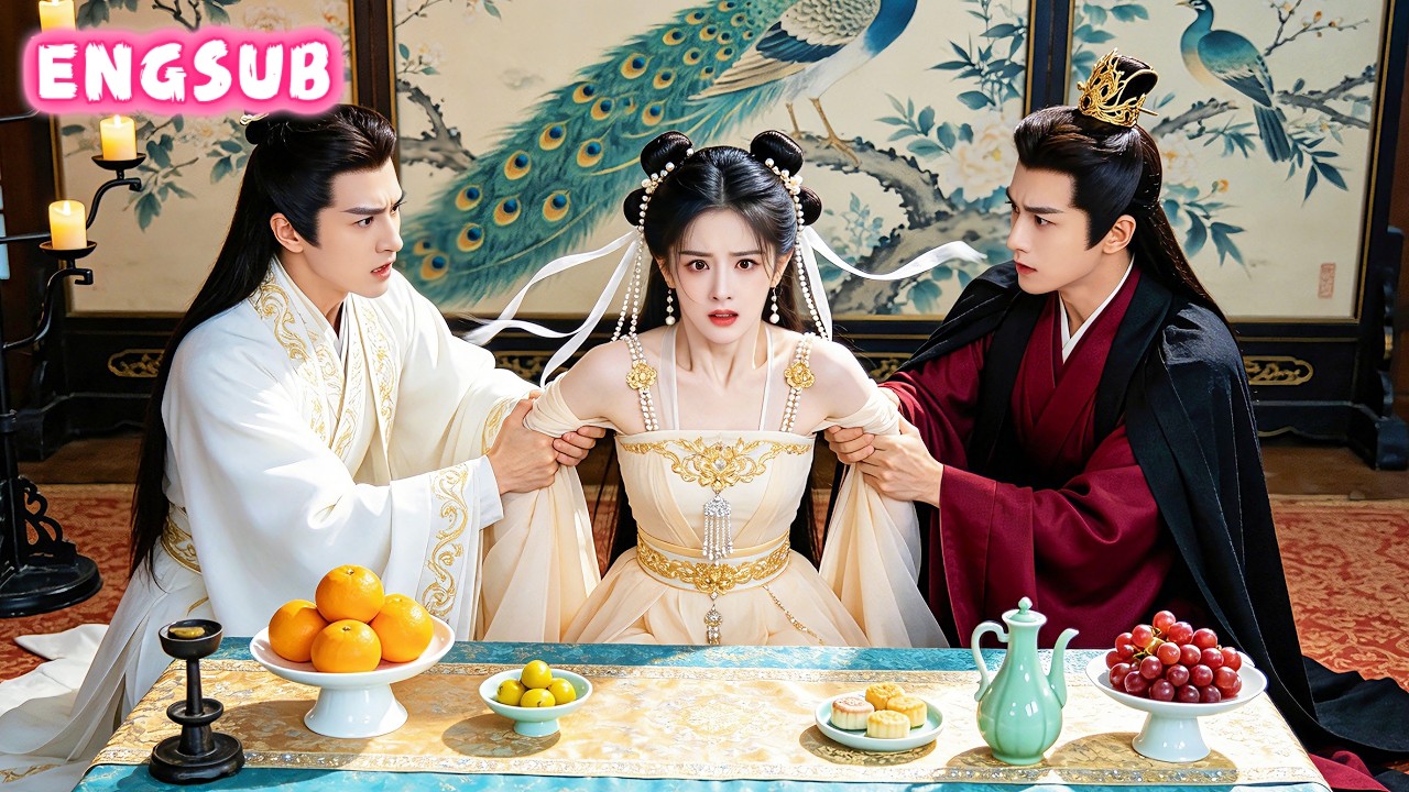 To survive, a girl secretly woos two ministers, a banquet gathers them, sparking jealousy...