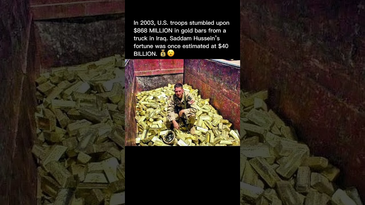 When U.S. Troops Seized $868 Million in Gold 💰 (2003)