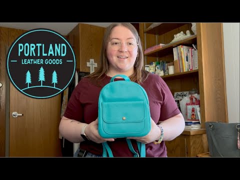 Portland Leather Goods Snap mini backpack unicorn Tulip Snap Mini Backpack | Portland Leather Goods main image 3