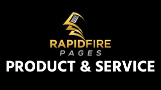 How To Add Edit & Delete Product & Service Sections (RapidFire Pages Tutorial 2022)