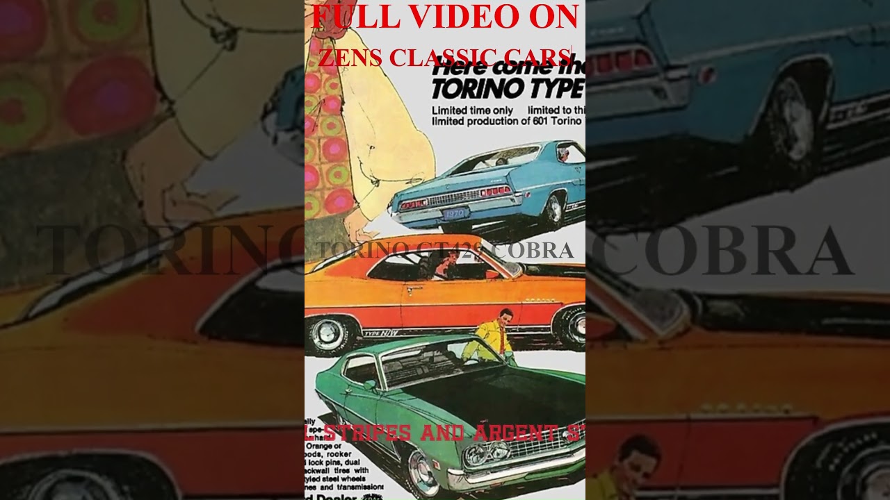 TORINO GT DRAG PACK N/W EDITION 1970   ZENS CLASSIC CARS