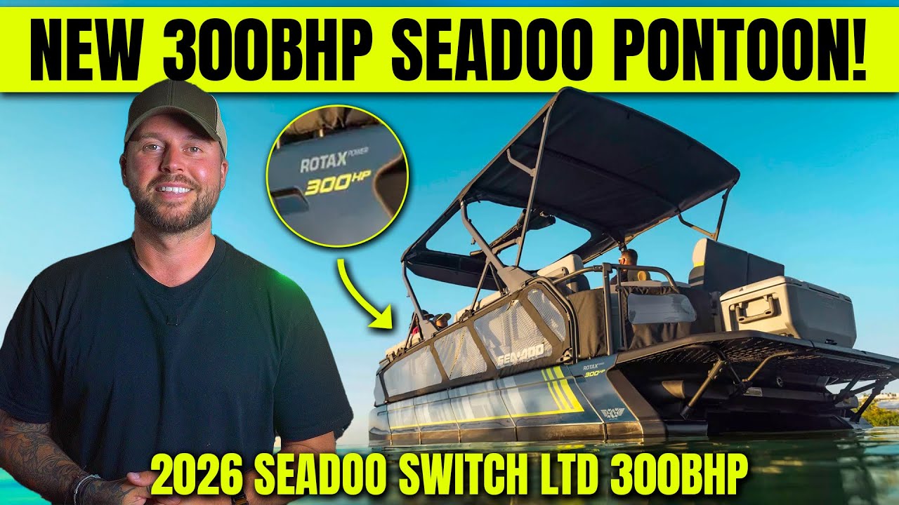 The Fastest Pontoon SeaDoo Has Ever Made
