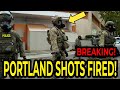 BREAKING - Shots Fired By Federal Agents In Portland - Developing!