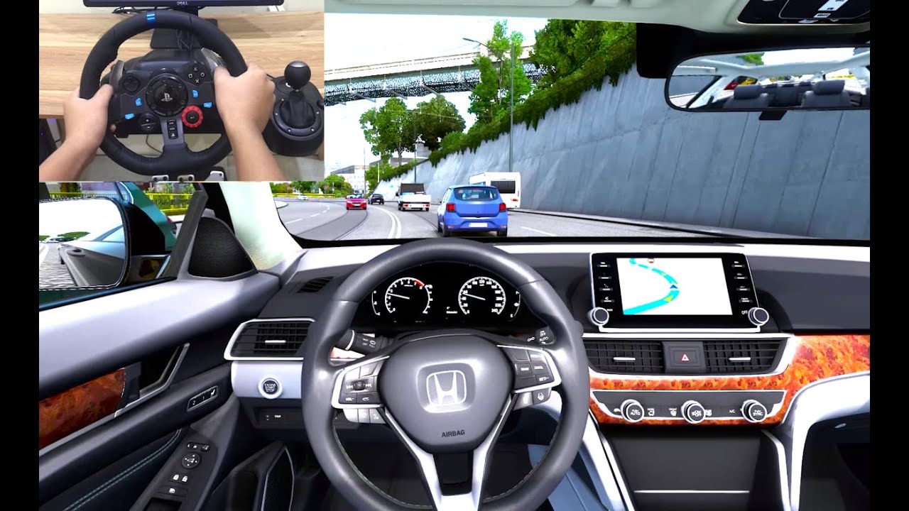 Euro Truck Simulator 2 | Honda Accord 2021 Driving to Resita [Steering Wheel Gameplay]