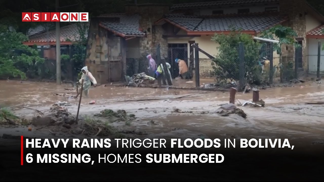 Heavy Rains Trigger Floods in Bolivia, 6 Missing, Homes Submerged | Asia One News