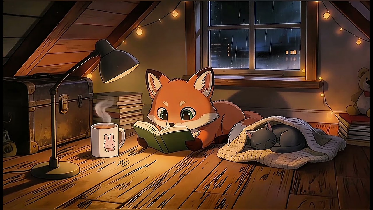 Evening Calm 🌙 Soft Lo-Fi Piano for Focus, Study & Relax | 1 Hour