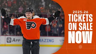 Flyers 2025-26 Single Game Tickets On Sale Now
