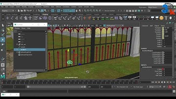 Attaching Camera To Motion Path Maya | Camera Path Animation Maya | Create And Animation Camera Maya