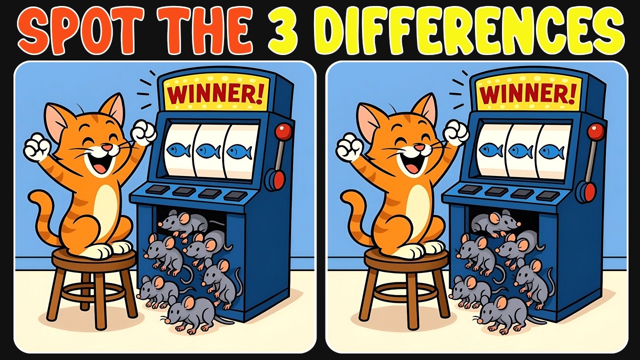 🧠Become A SPOT THE DIFFERENCE MASTER🧩 Think Like a Pro In Just 10 Minutes!