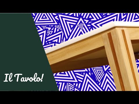 Making a solid walnut table with a little drama!