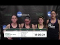 2015 MAC Indoor Track & Field Championships: Women's 4x800 Meter Relay Interview