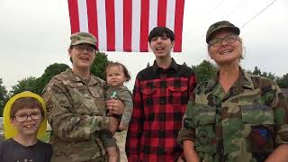 Details Flag Retirement Ceremony, St. Stephen MN, Aug 5 2025. Update