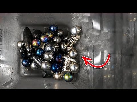 将磁王钕磁铁磨成粉末，磁力还有多少？实验让你眼见为实