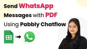 How to Automatically Send WhatsApp Messages with PDF Using Pabbly Chatflow